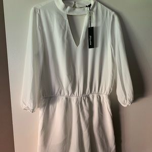 NWT White Romper